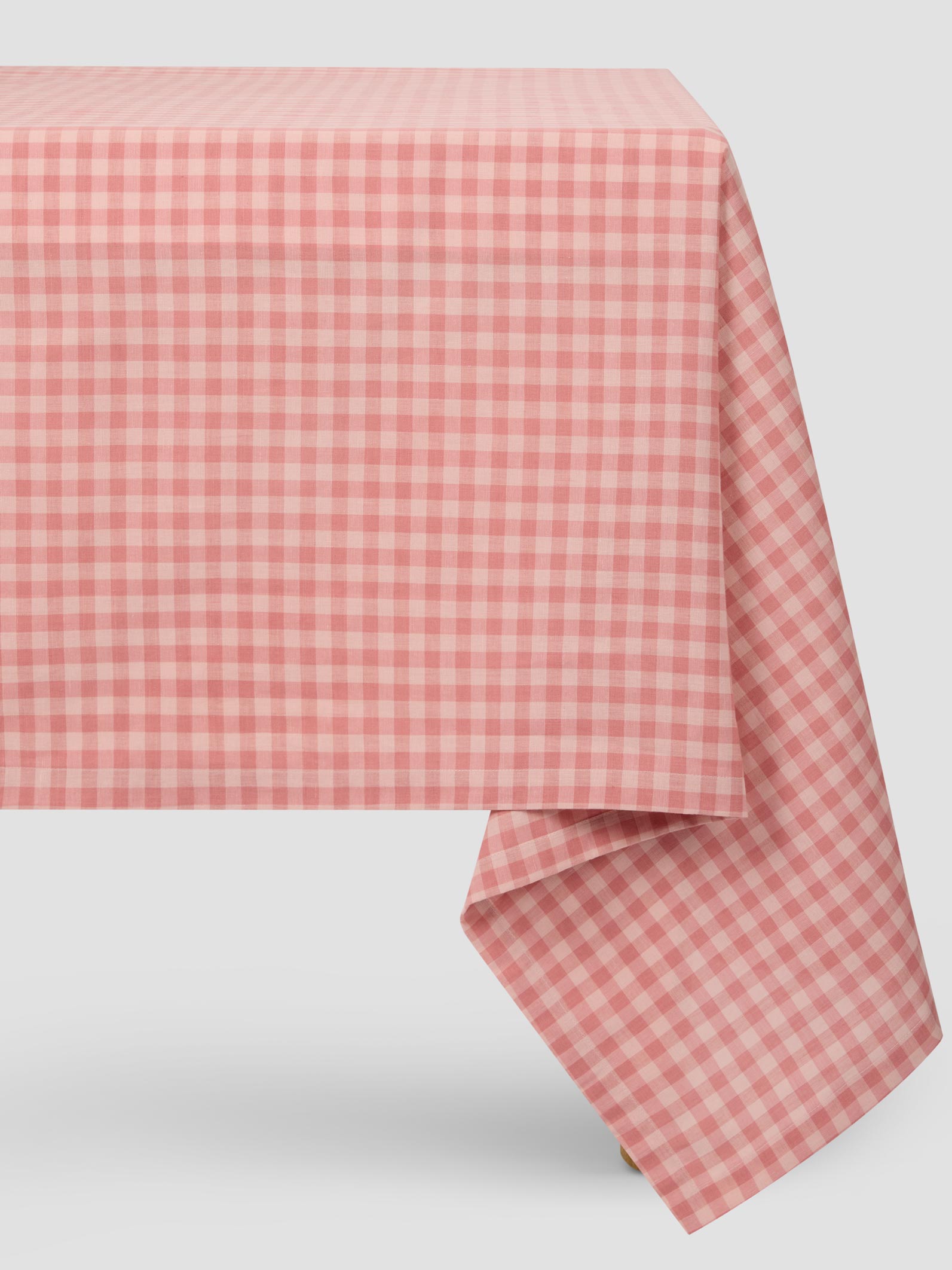 Dusty_Pink_Rose_Gingham_Linen_Blend_Tablecloth
