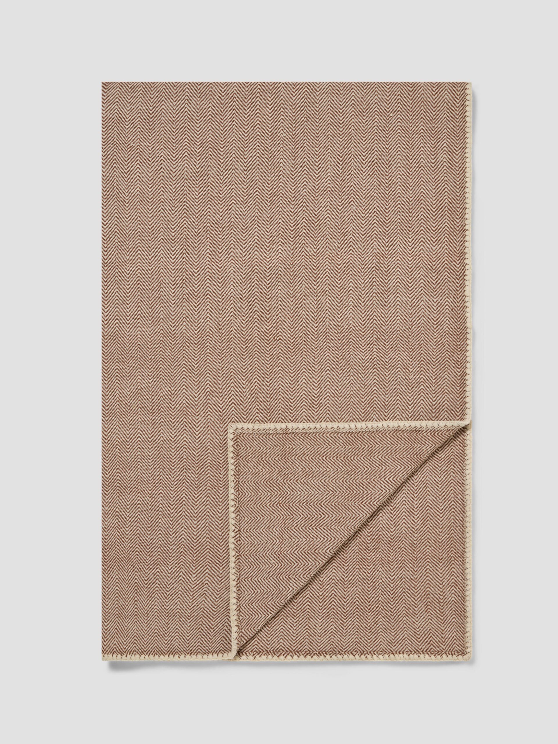 HERRINGBONE-WOOL-BLANKETMOCHA-CREAMOVERHEAD