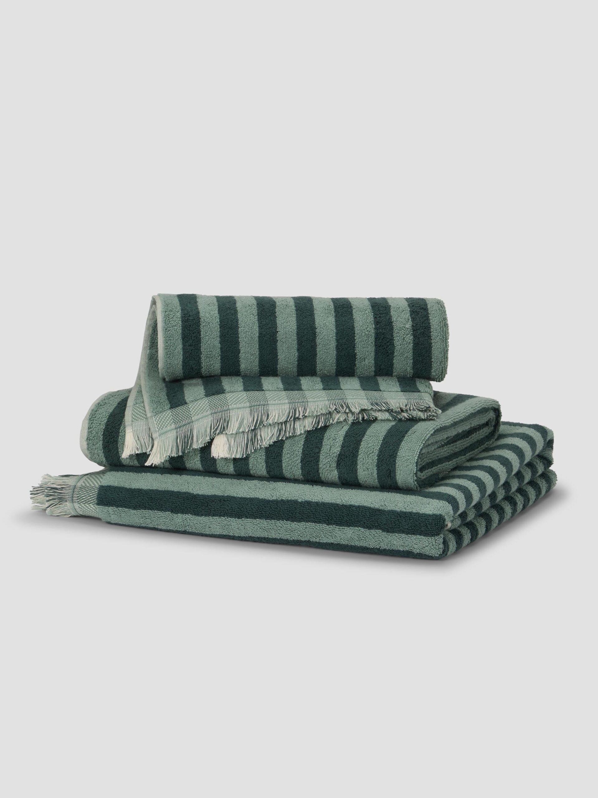 PEMBROKE-STRIPE-HAND-TOWEL-Pine-GreenStack_copy